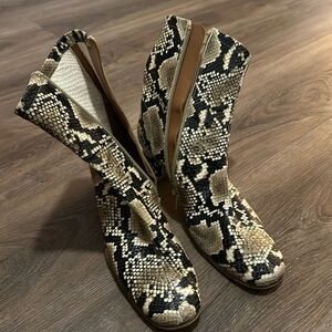 By Far Boots 36 SnakePrint Fall/Winter
